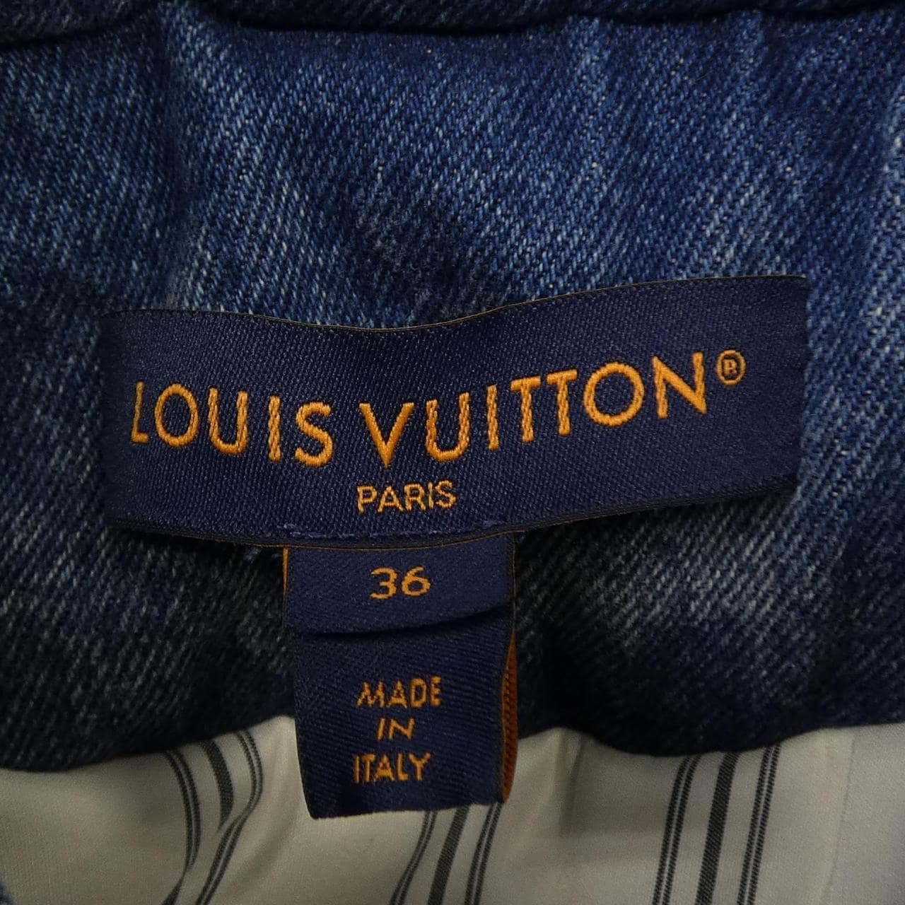 ルイヴィトン LOUIS VUITTON FPVE53BEA デニムジャケット