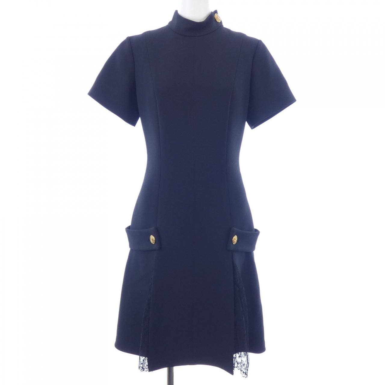 ルイヴィトン LOUIS VUITTON プレッピーマーチンゲールドレス FNDR34NQA ワンピース