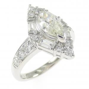 PT900 ダイヤモンド リング 0.747CT