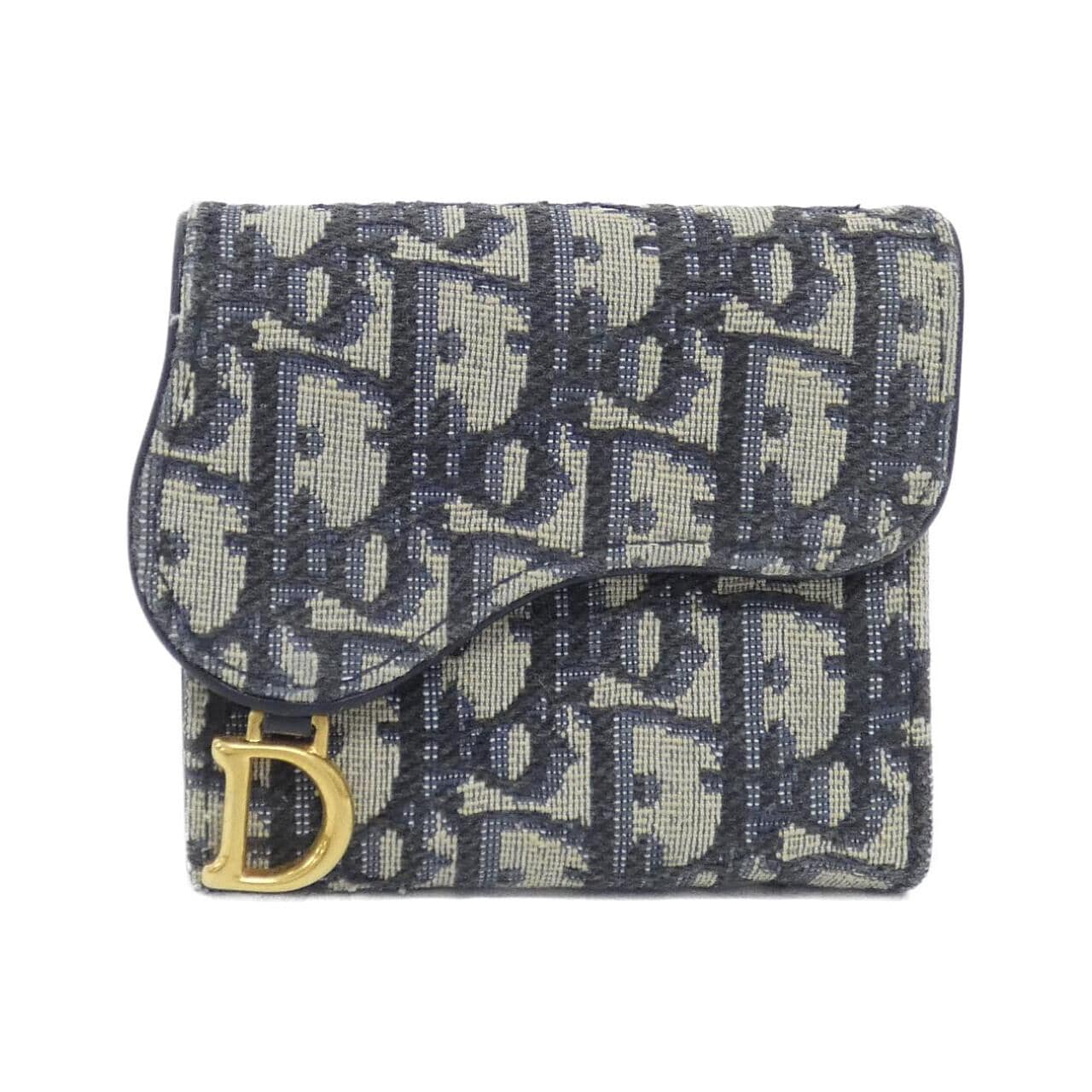 クリスチャンディオール DIOR OBLIQUE サドル ロータス ウォレット S5652CTZQ 財布