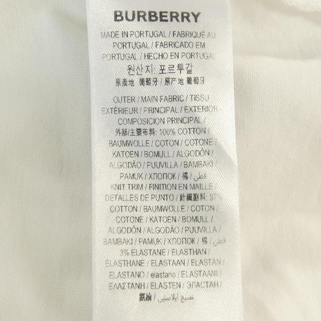 バーバリー BURBERRY 8024653 Tシャツ