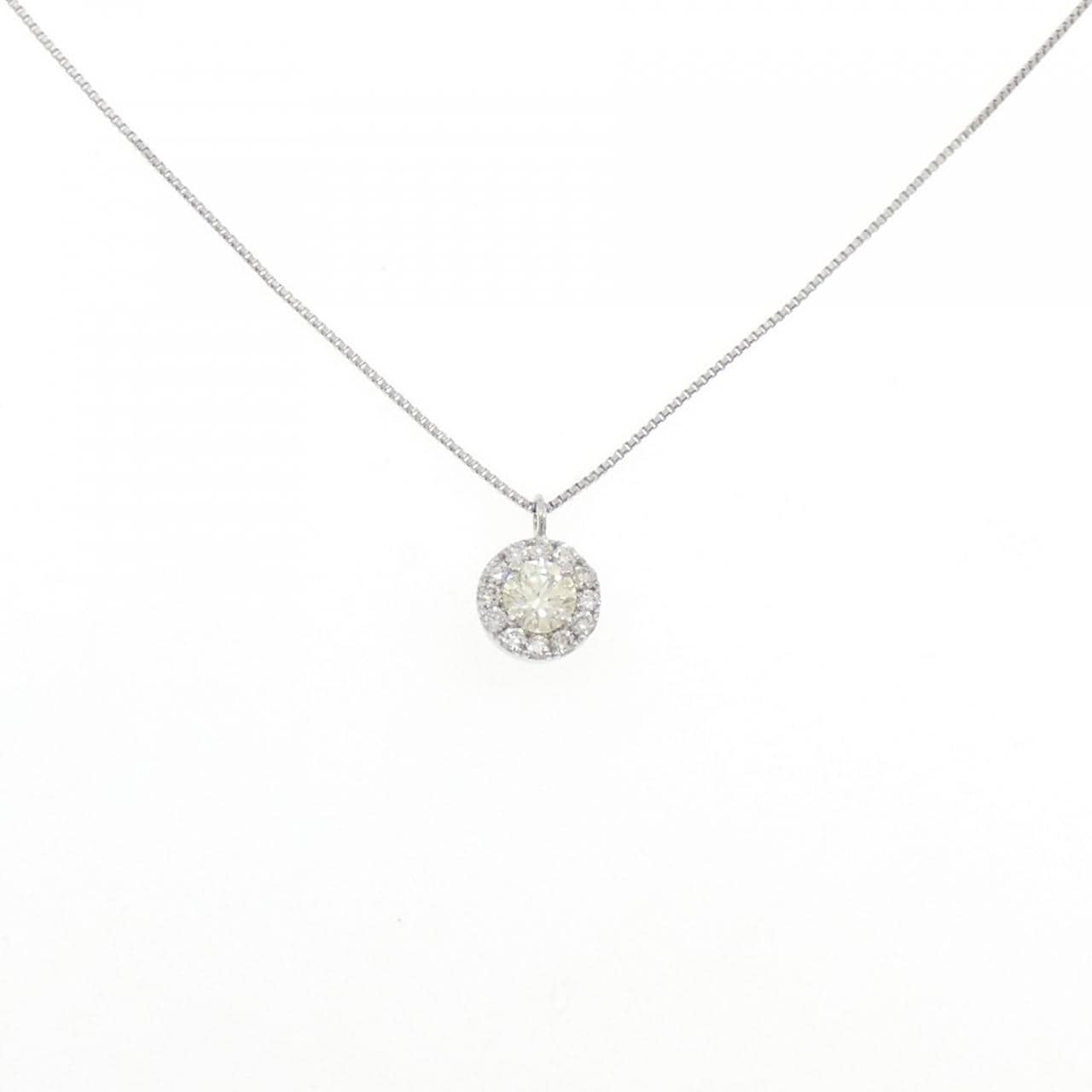 PT900/PT850 ダイヤモンド ネックレス 0.204CT