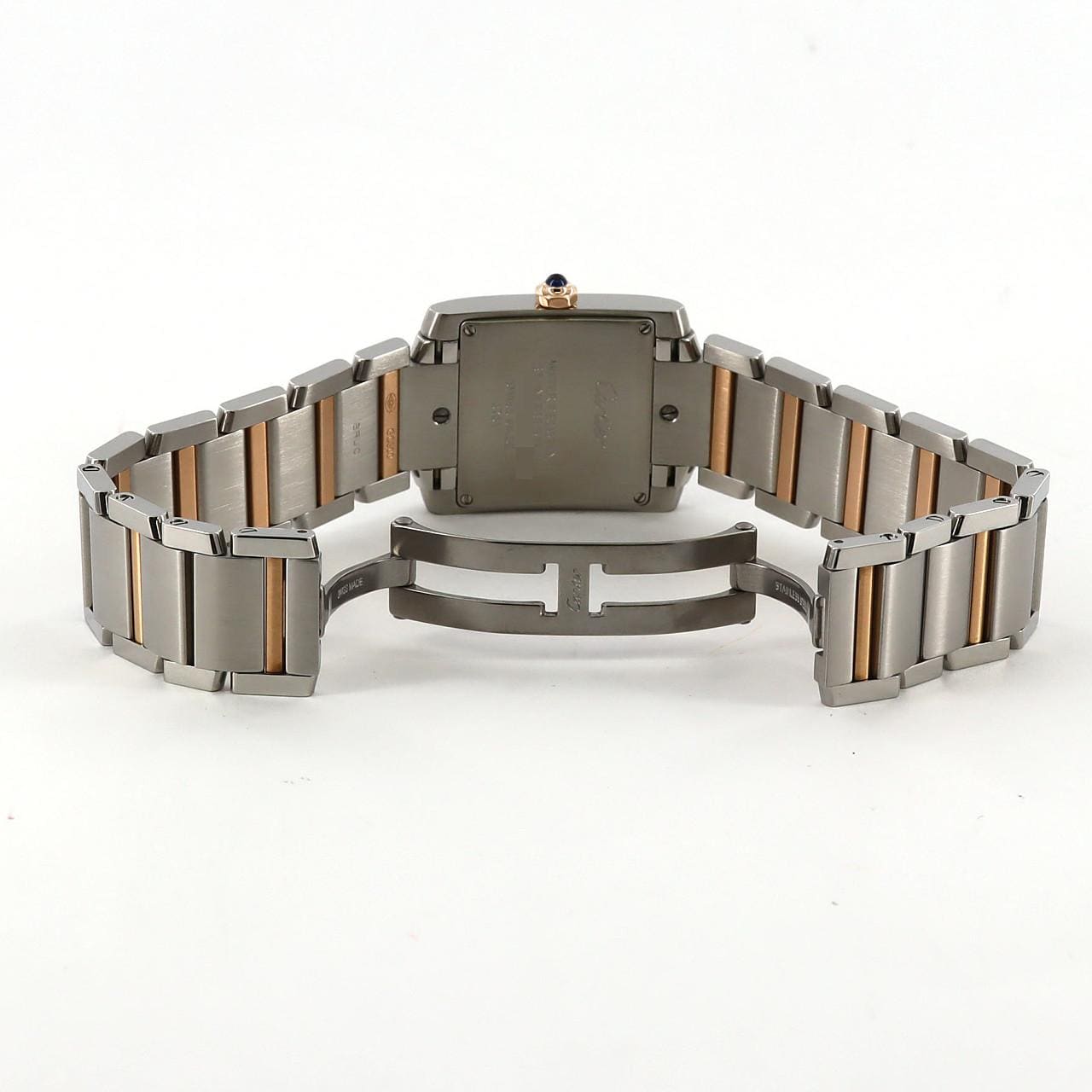 Cartier Tank Française MM PG Combi・11P WE110005 SSxPG Quartz