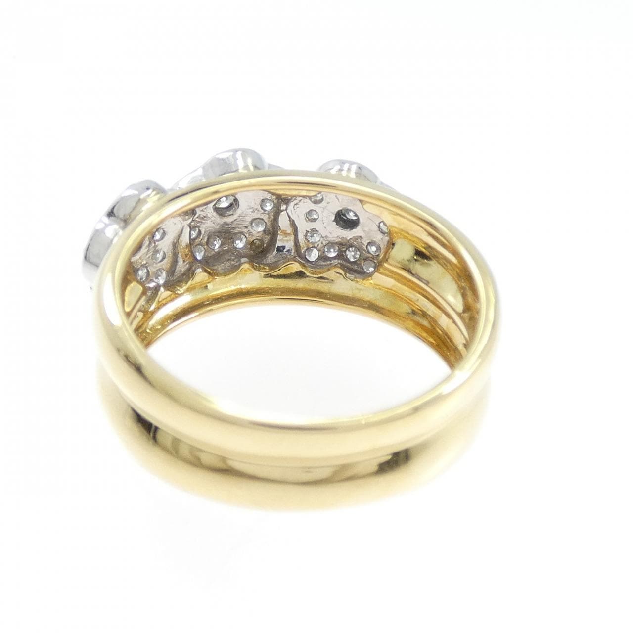 ポンテヴェキオ フラワー ダイヤモンド リング 0.26CT