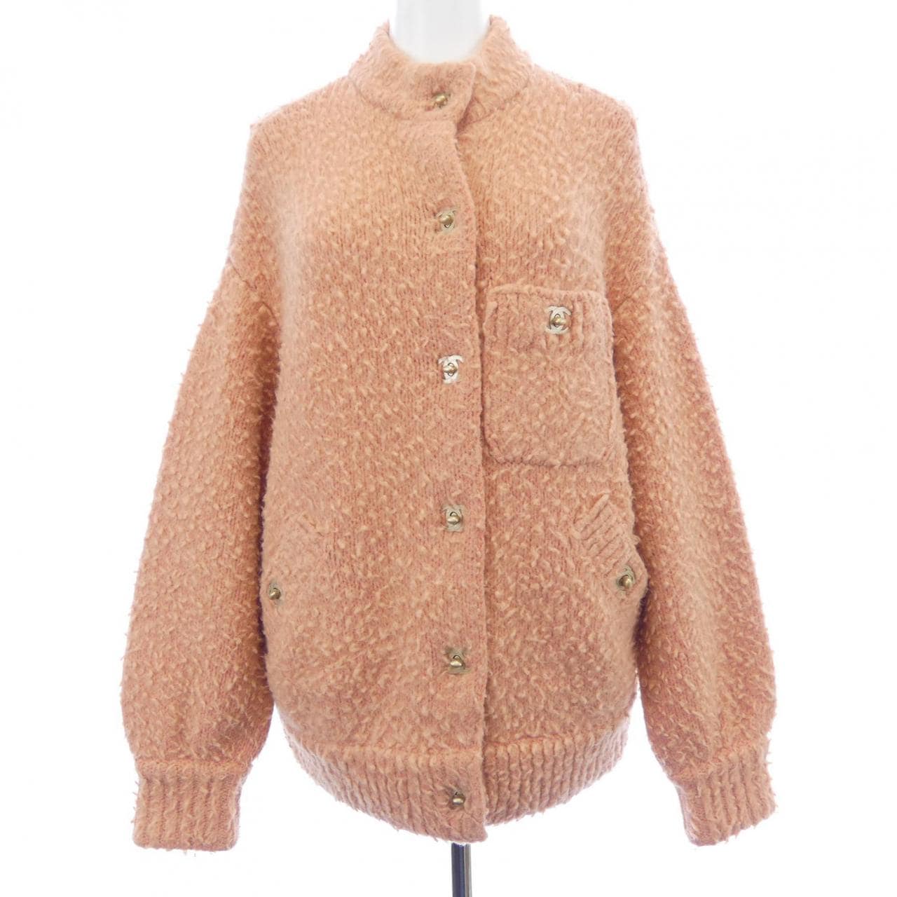 シャネル CHANEL ターンロック P71375K10257 カーディガン