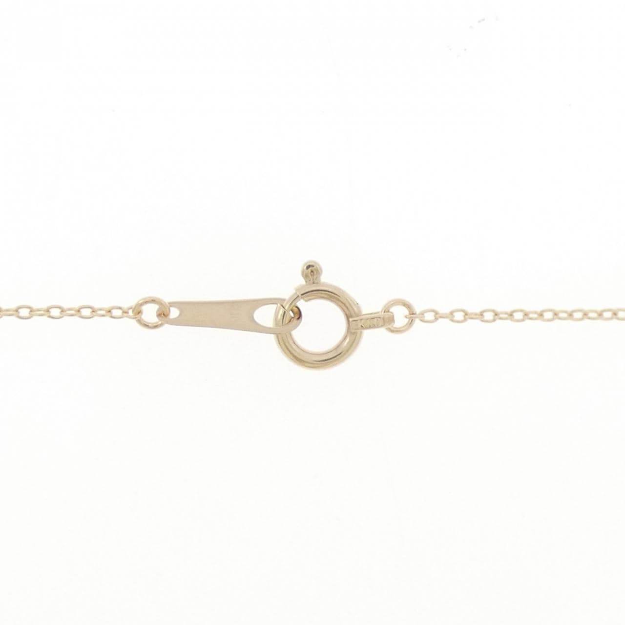 【リメイク】K10YG ダイヤモンド ネックレス 0.18CT