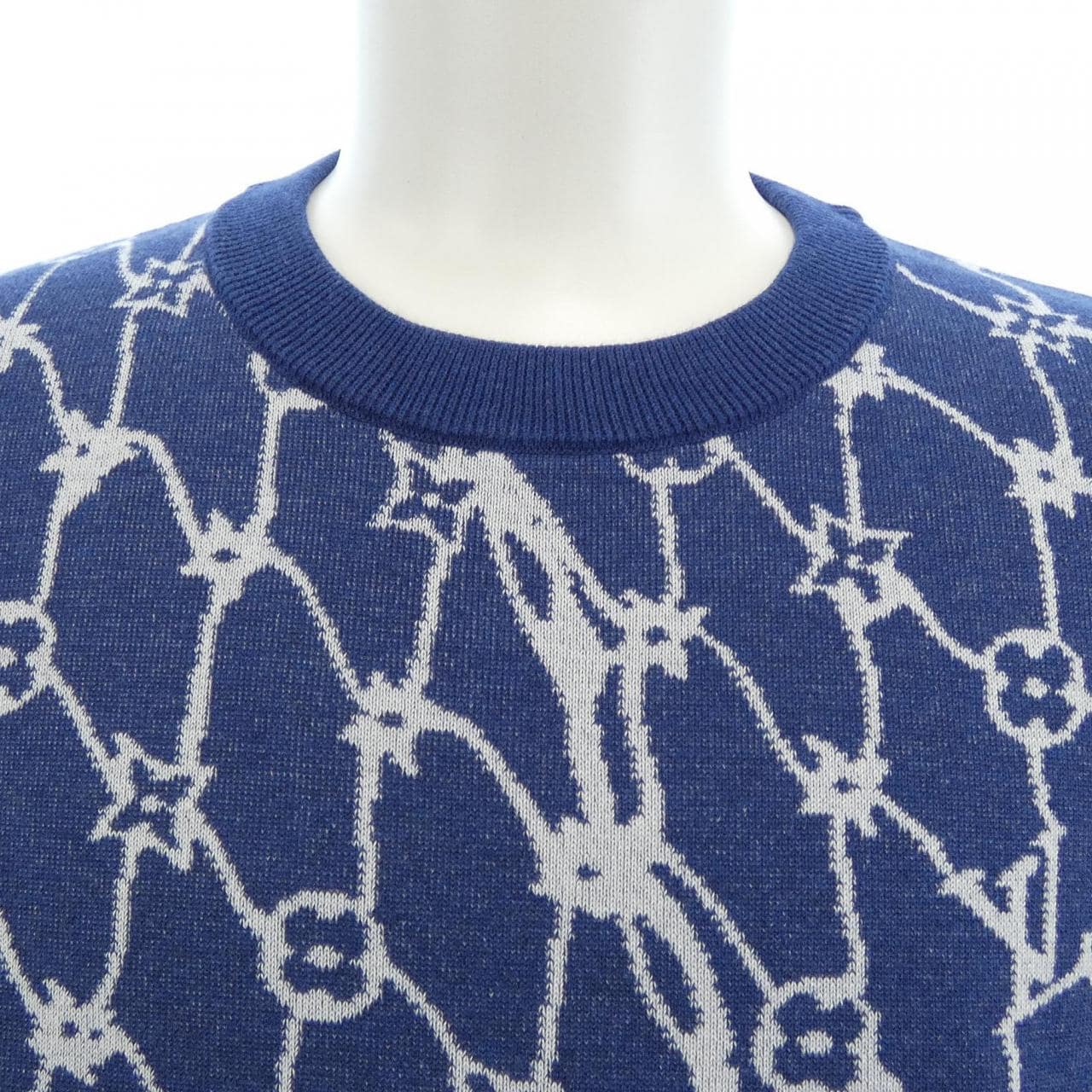 ルイヴィトン LOUIS VUITTON コットンショートスリーブクルーネック HRN16WAUR ニット