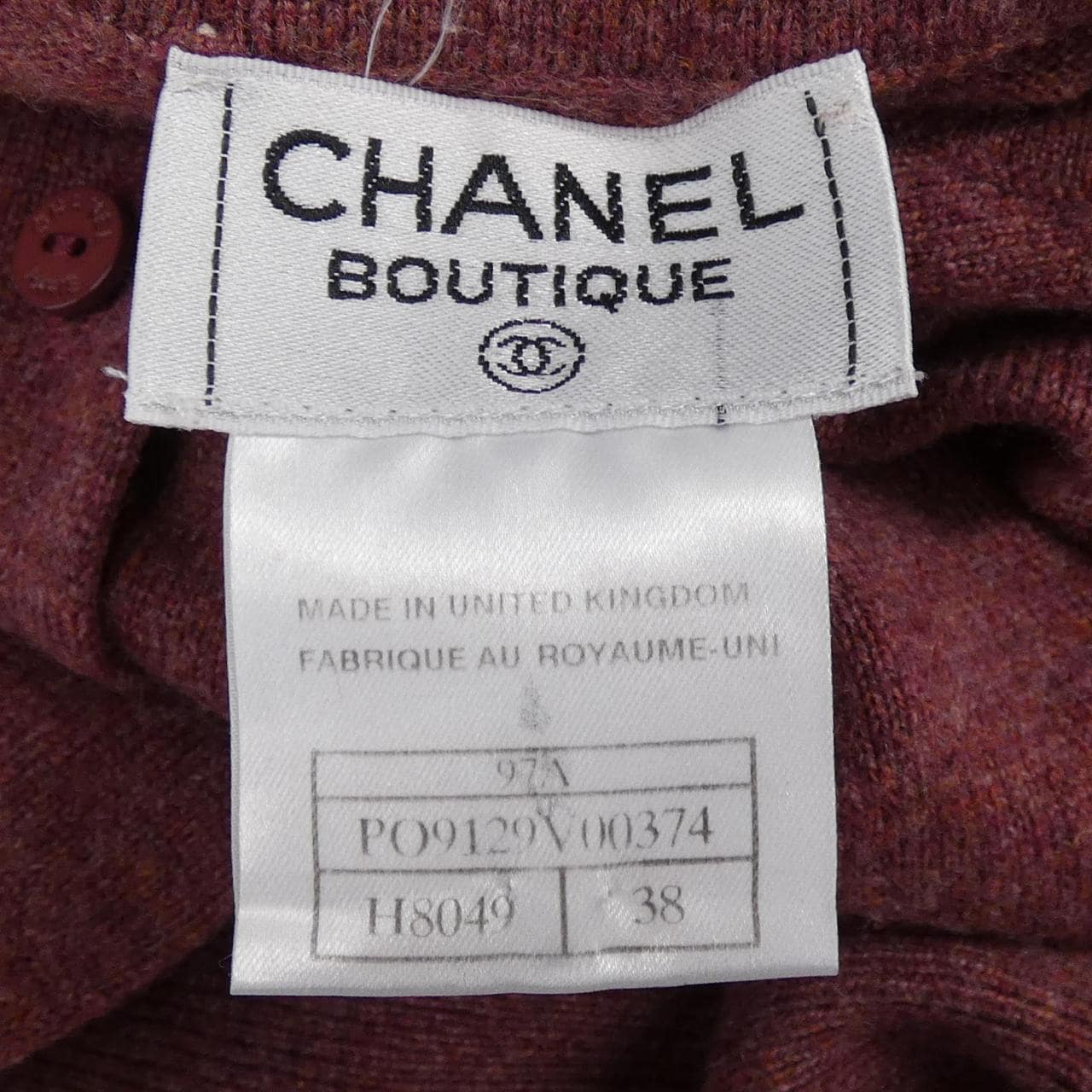 【ヴィンテージ】シャネル CHANEL P09129V00374 97A アンサンブル