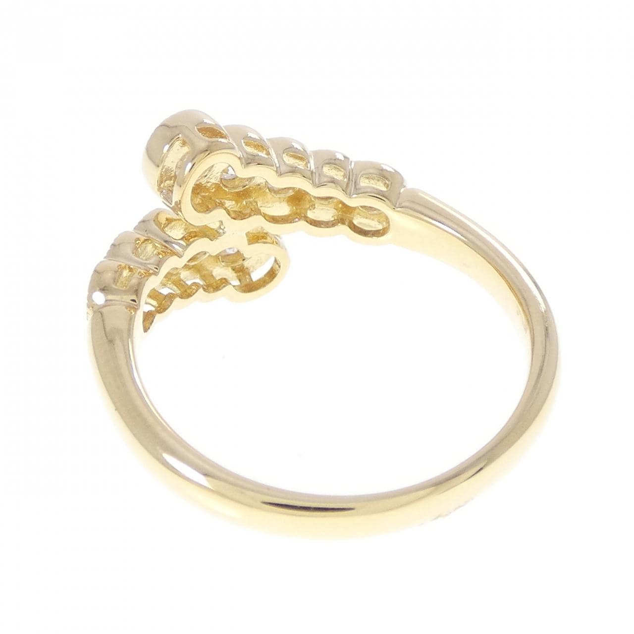 K18YG ダイヤモンド リング 0.36CT