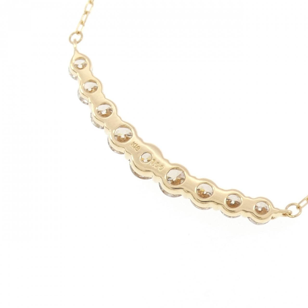 K18YG ダイヤモンド ネックレス 1.00CT