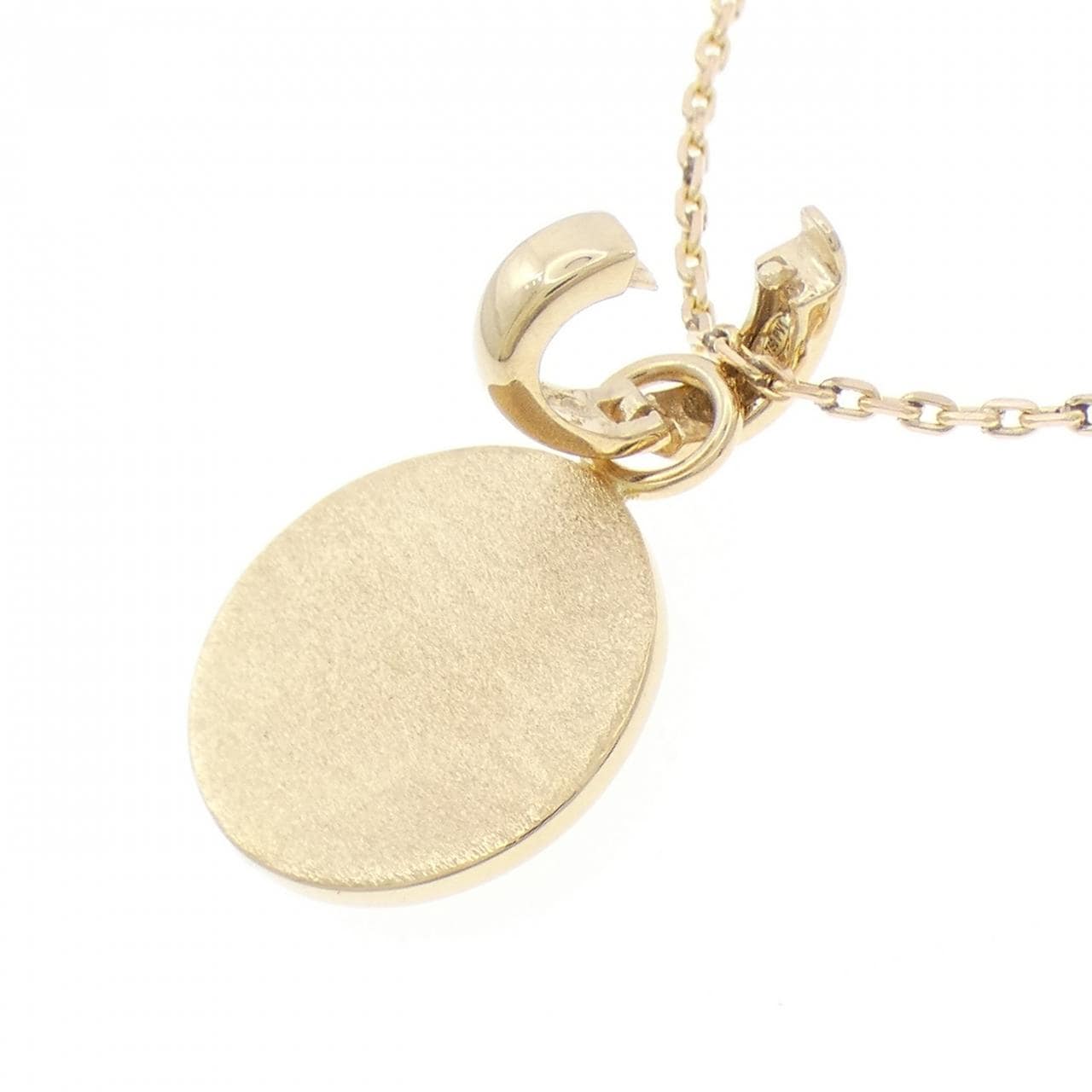 K18YG エンジェル ダイヤモンド ネックレス