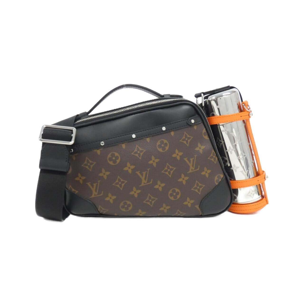 LOUIS VUITTON Monogram Macassar 机车邮差包 M46462 单肩包