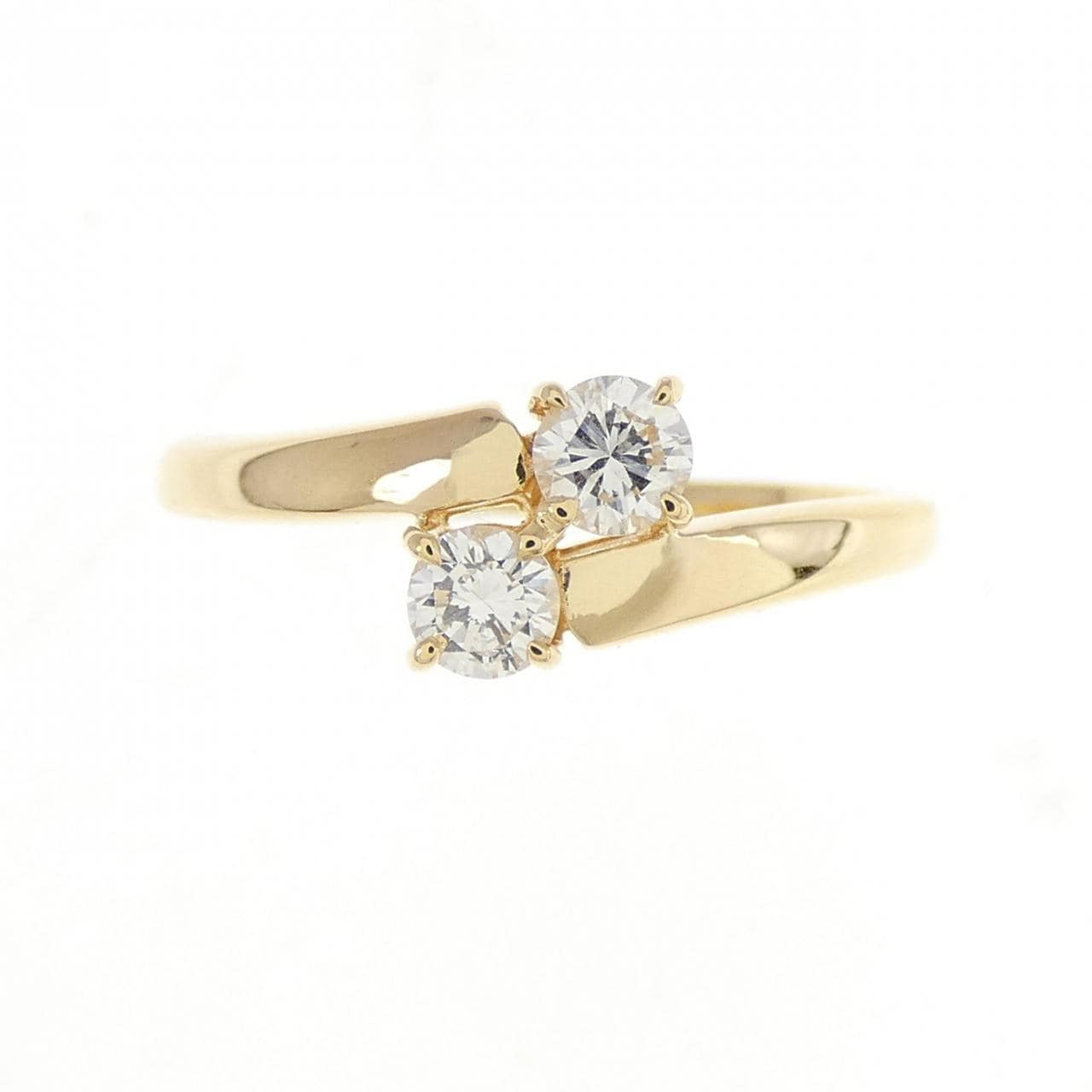 K18YG ダイヤモンド リング 0.20CT