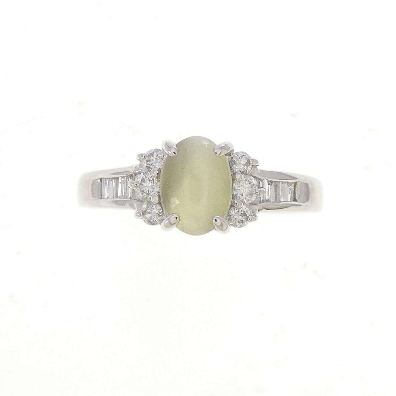 PT900 クリソベリルキャッツアイ リング 1.13CT