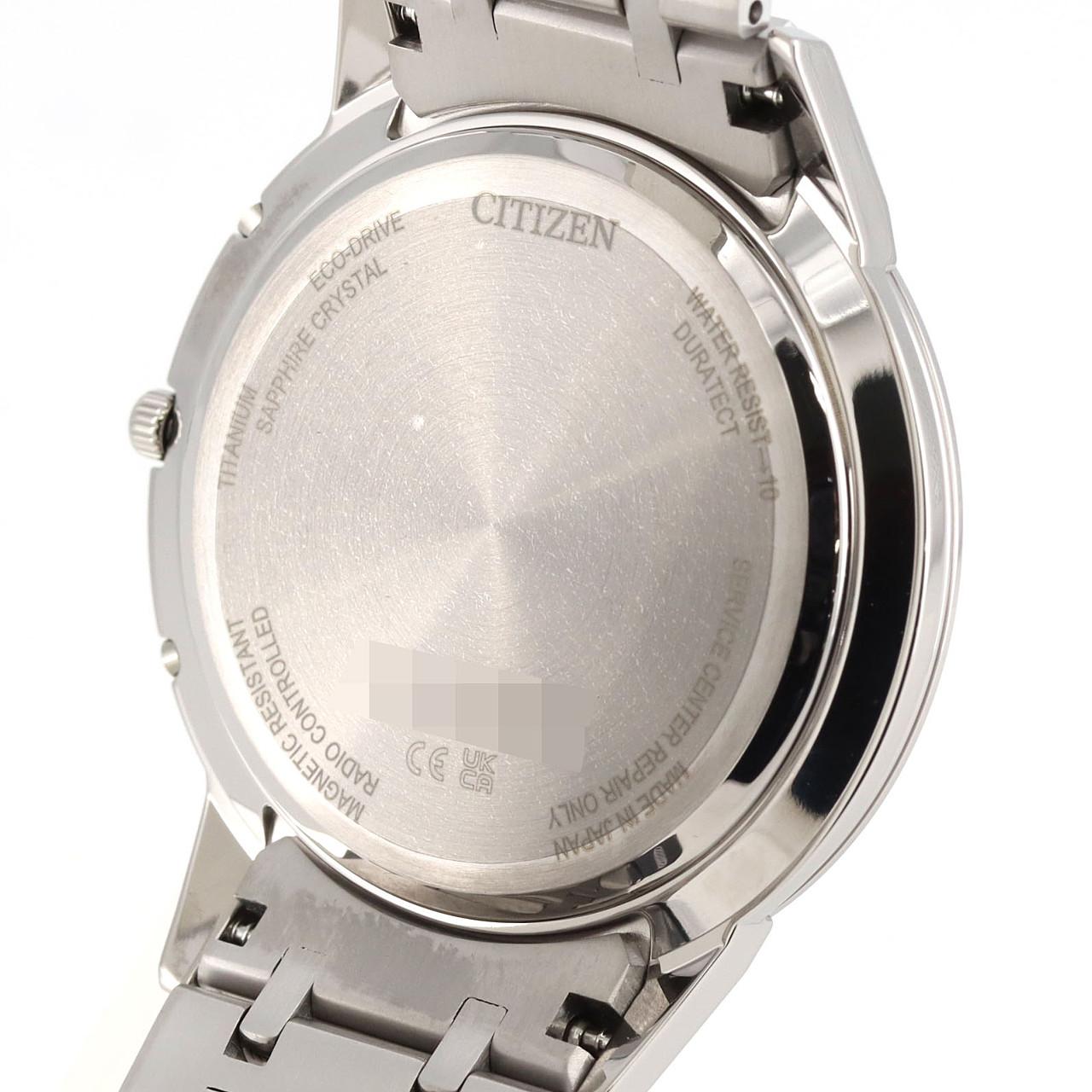 [新品] CITIZEN Exceed 電波表 H147-A1B4B03/CB1140-61D TI 太陽能石英