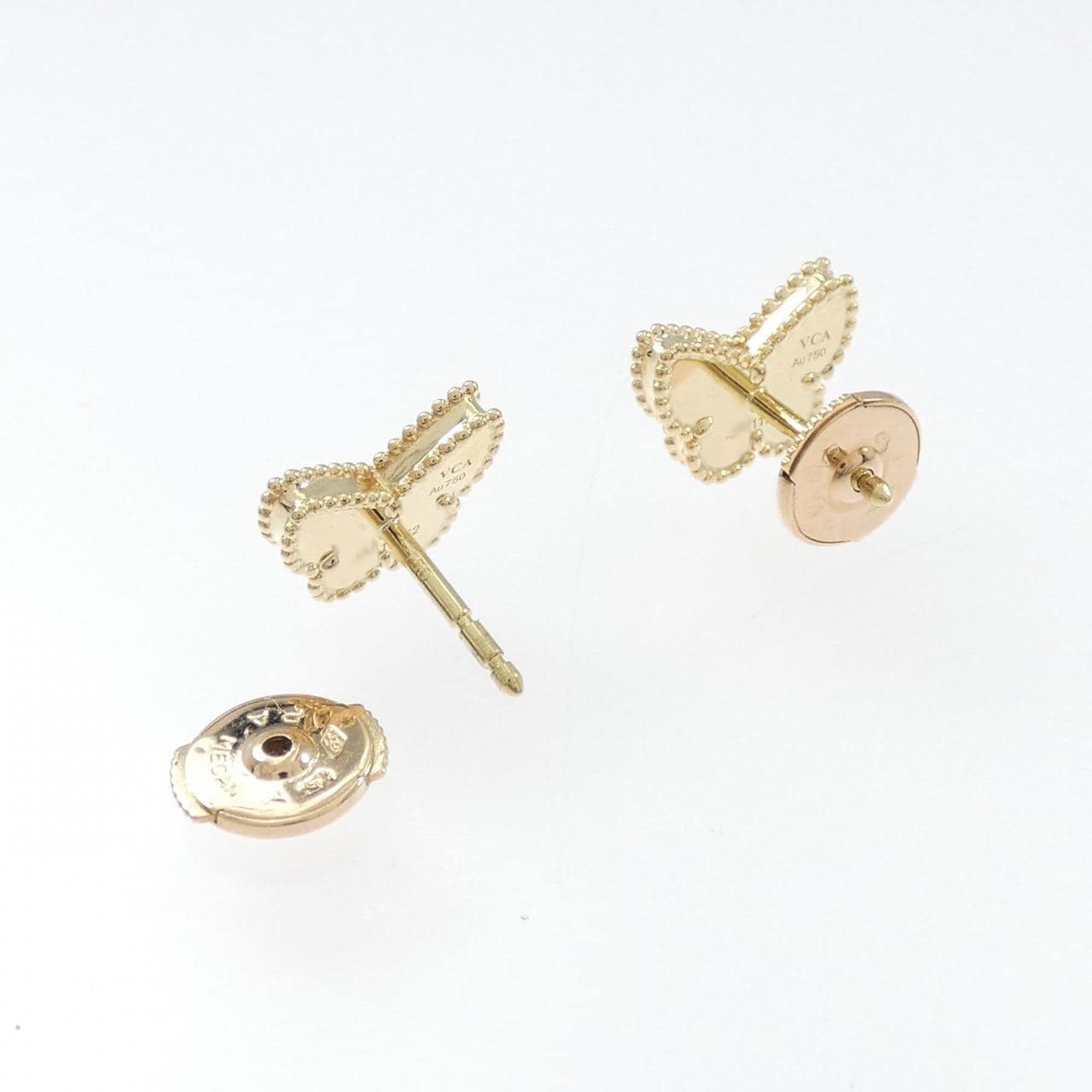 ヴァンクリーフ&アーペル スウィートアルハンブラ パピヨン ピアス
