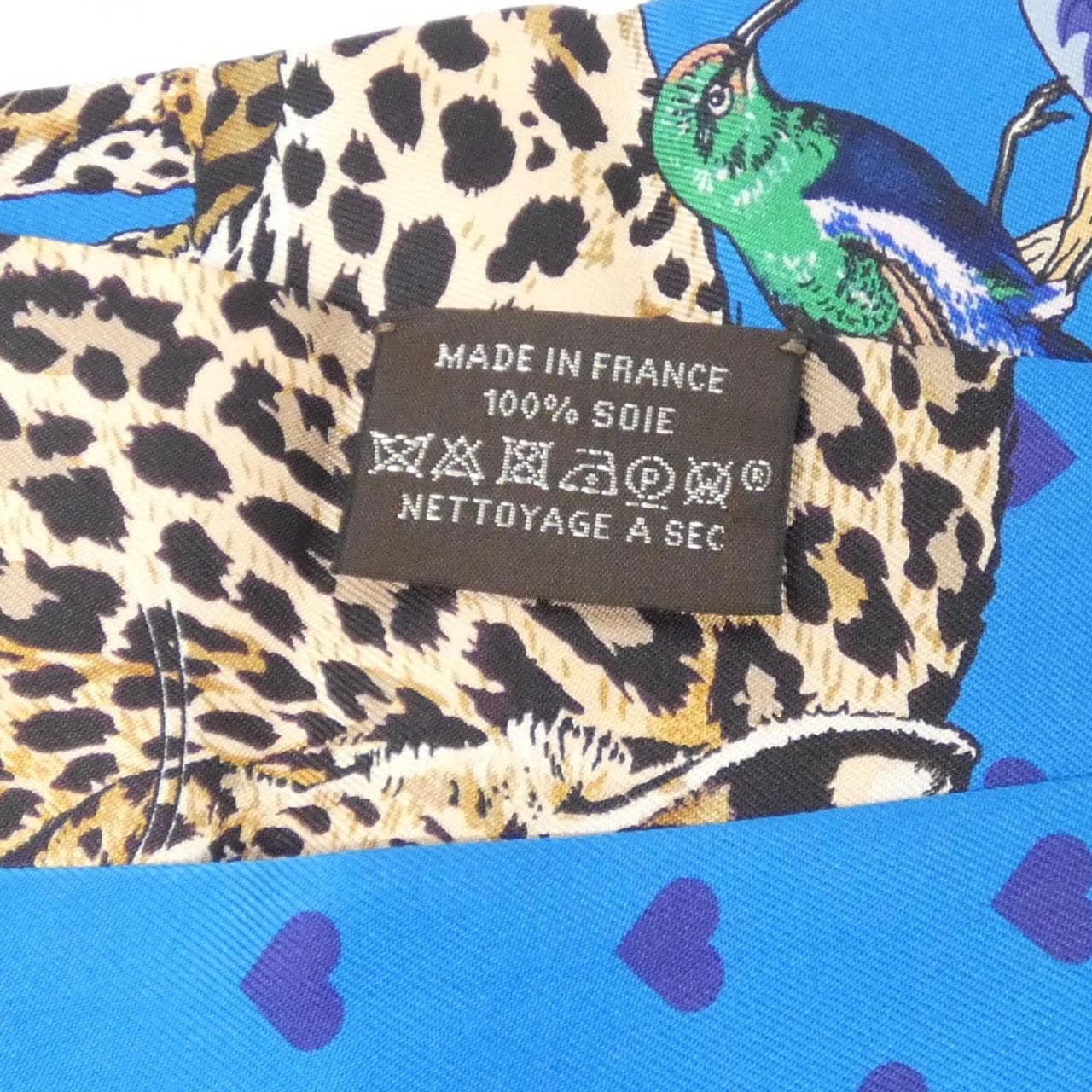 エルメス JUNGLE LOVE LOVE ツイリー 063513S スカーフ