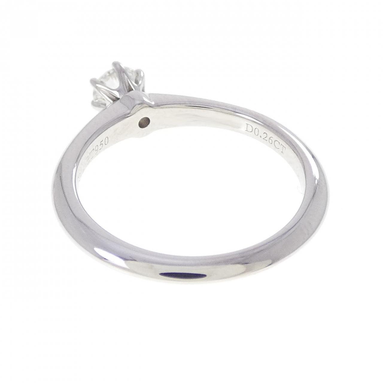 ティファニー クラシックソリティア リング 0.26CT