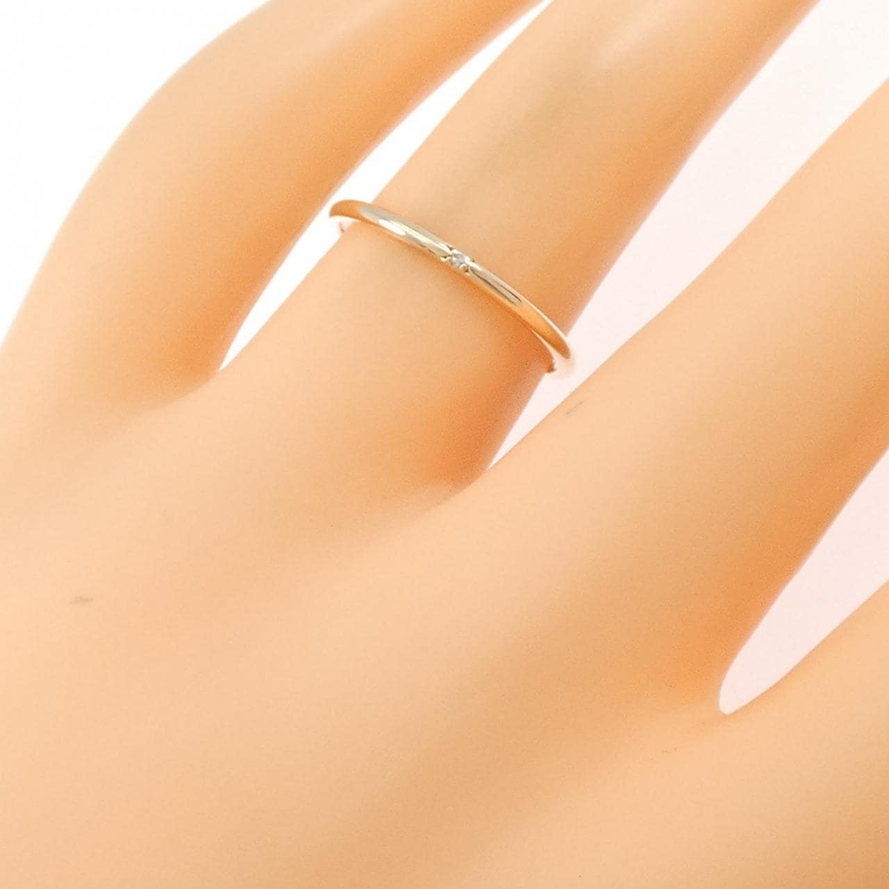 アガット ダイヤモンド リング 0.005CT