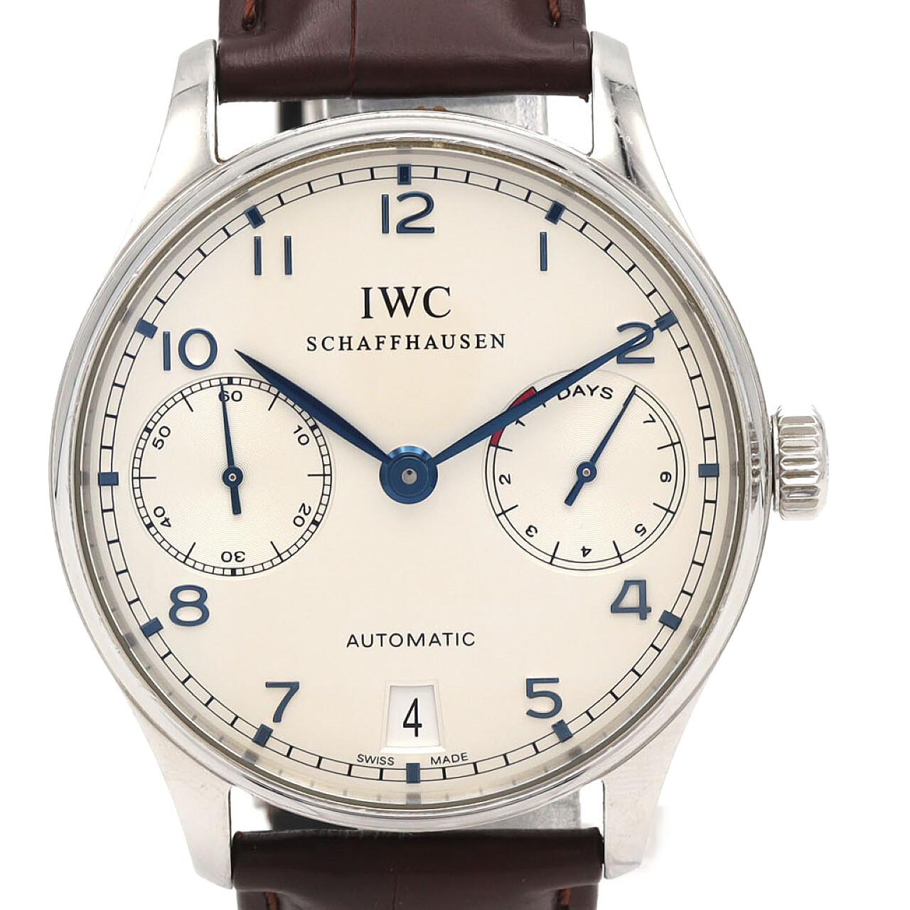 【ノーメンテナンス還元価格】IWC ポルトギーゼオートマティック IW500107 SS 自動巻