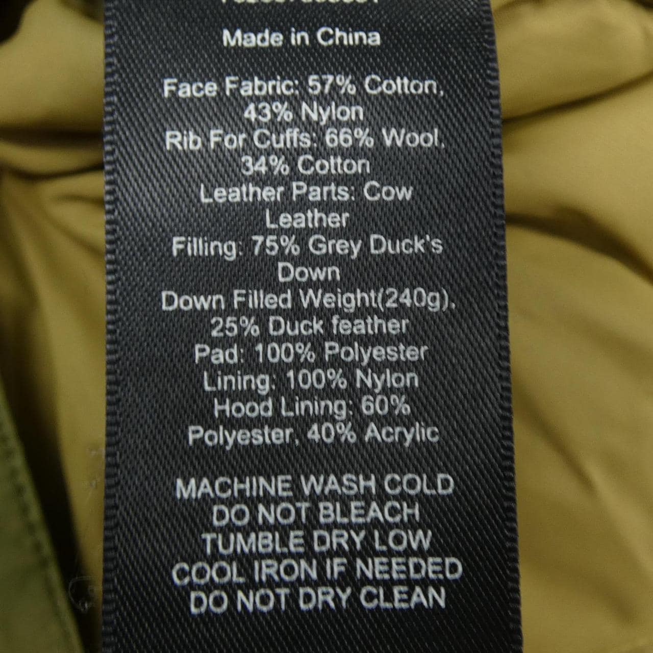 ダブルアールエル RRL ダウンジャケット