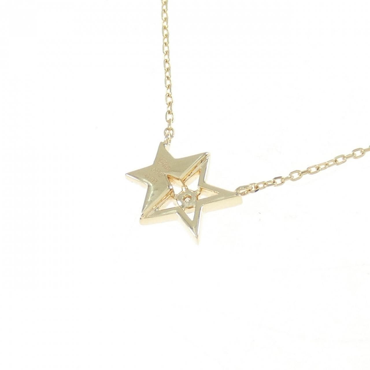 STAR JEWELRY Star Diamond Necklace 0.02CT