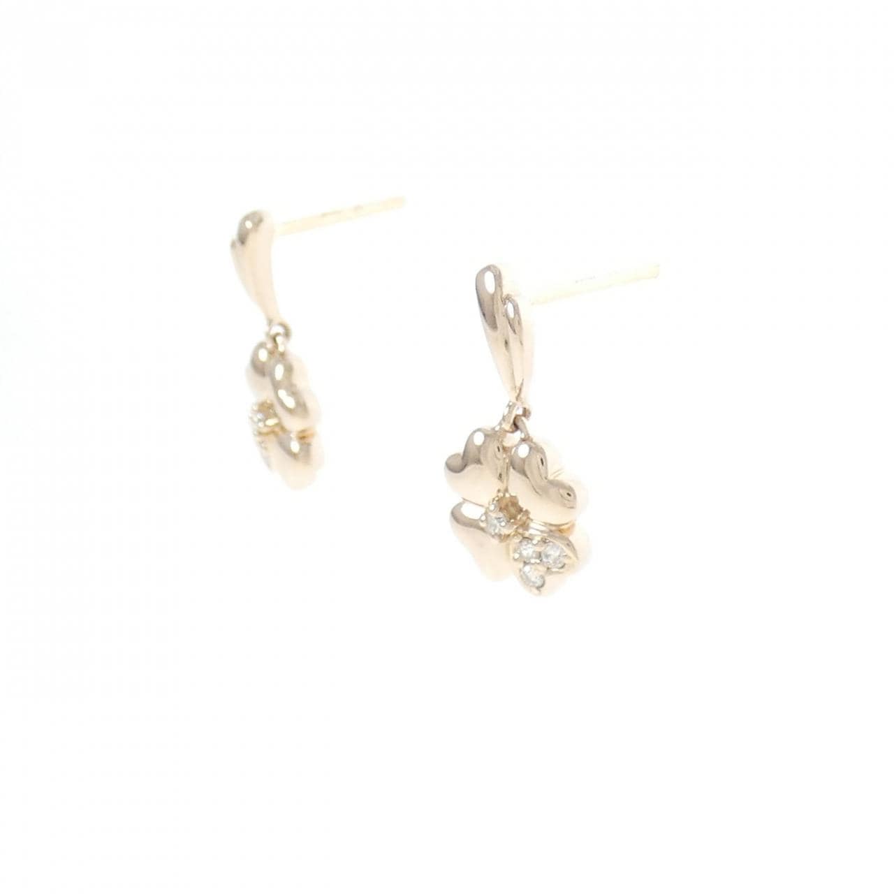 ギンザ タナカ ダイヤモンド ピアス 0.06CT