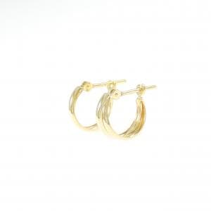 K18YG フープ ピアス