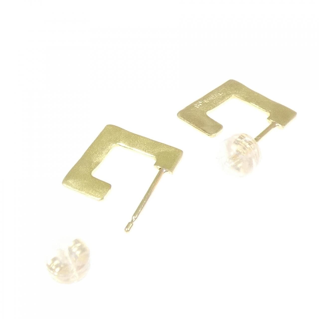 K18YG earrings