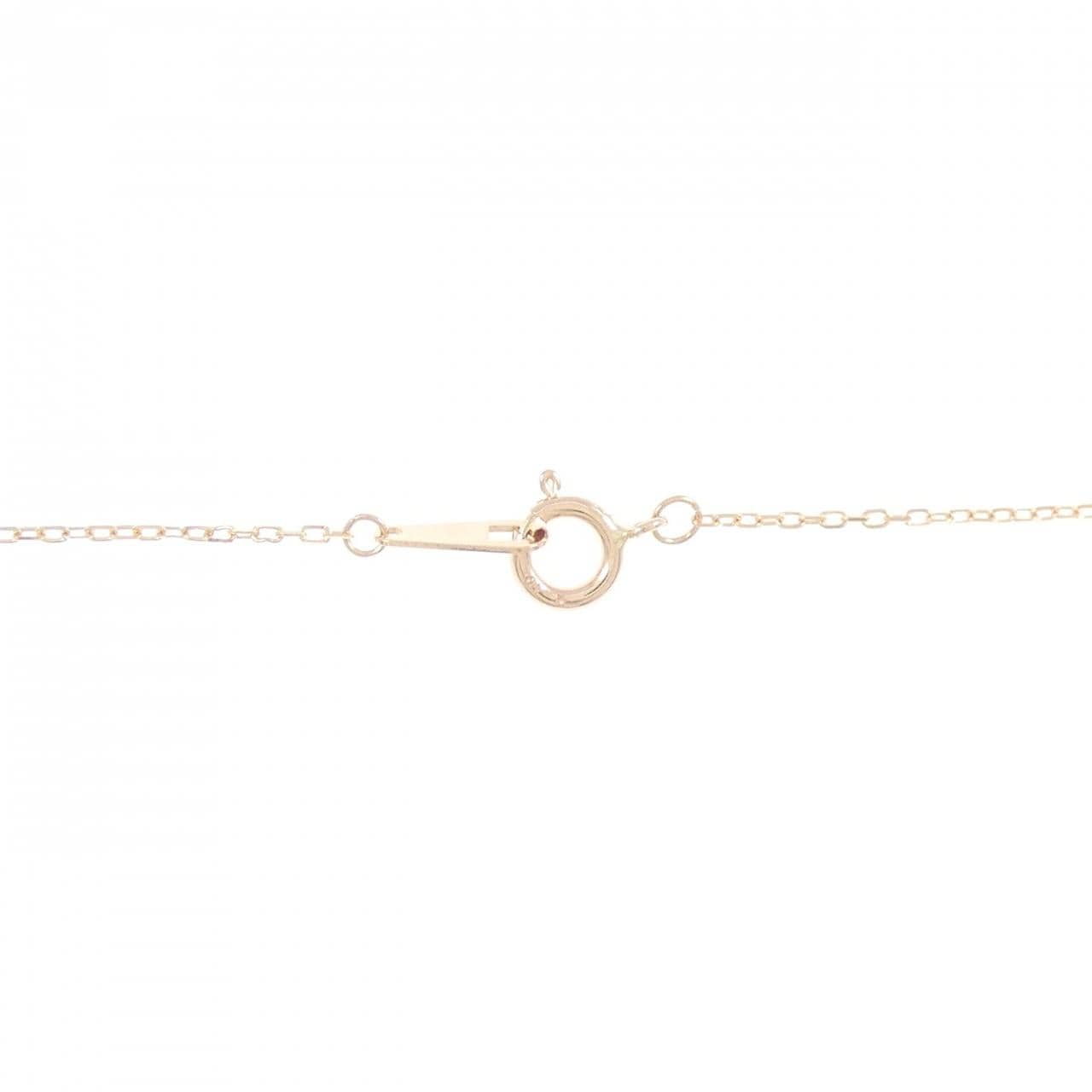 K10PG ルビー ネックレス