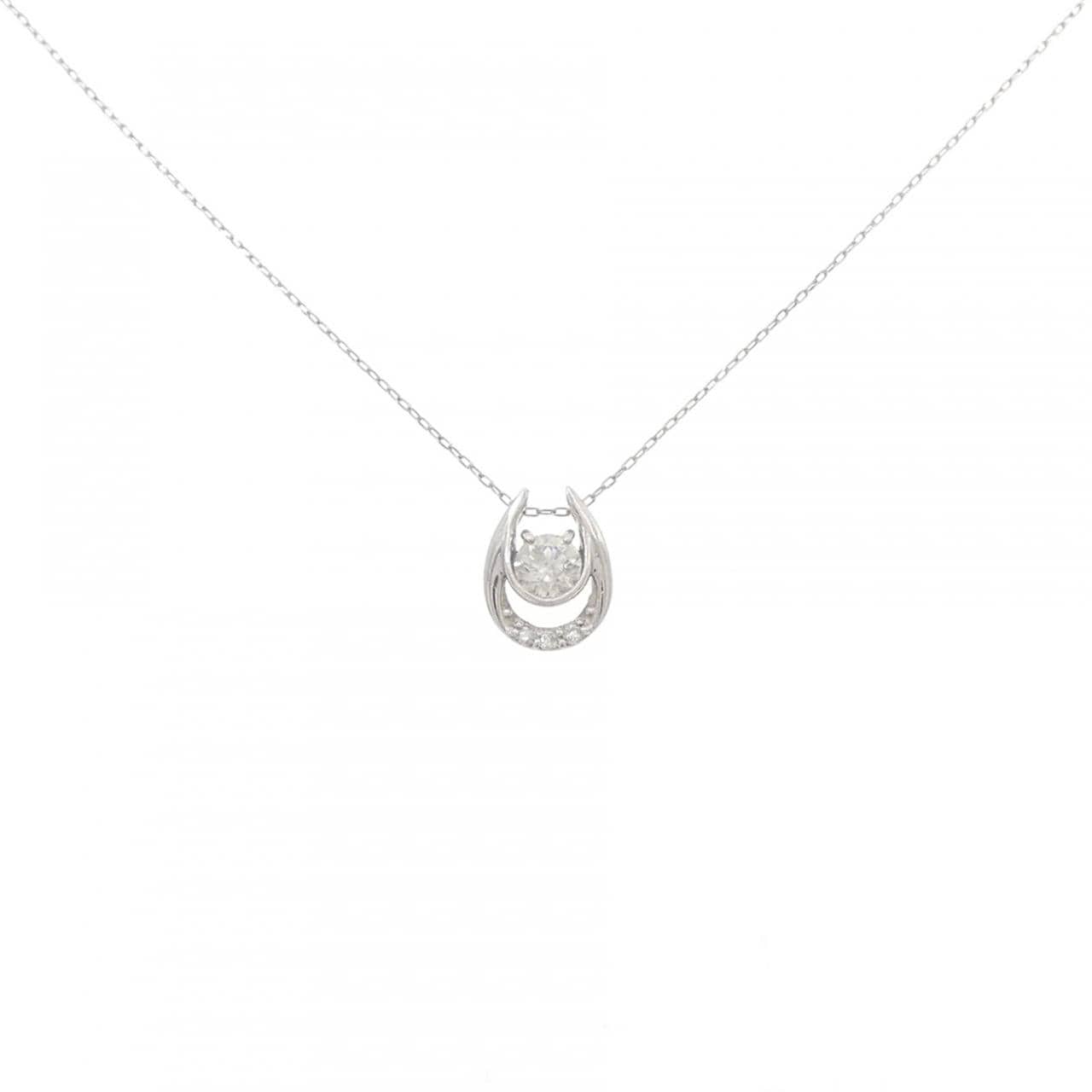PT900/PT850 ダイヤモンド ネックレス 0.20CT
