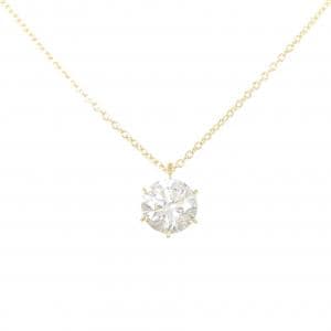 【リメイク】K18YG ダイヤモンド ネックレス 1.040CT G SI2 VG