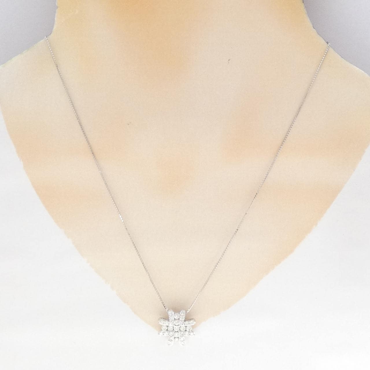 ジーエスティービー ダイヤモンド ネックレス 1.00CT