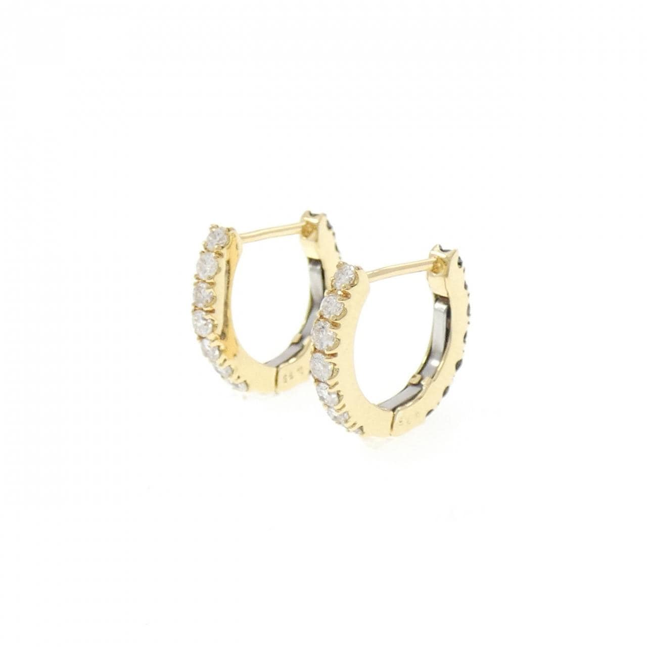 K18YG ダイヤモンド ピアス 0.50CT