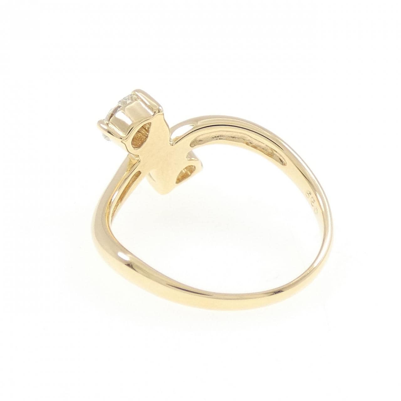 K18YG ダイヤモンド リング 0.29CT