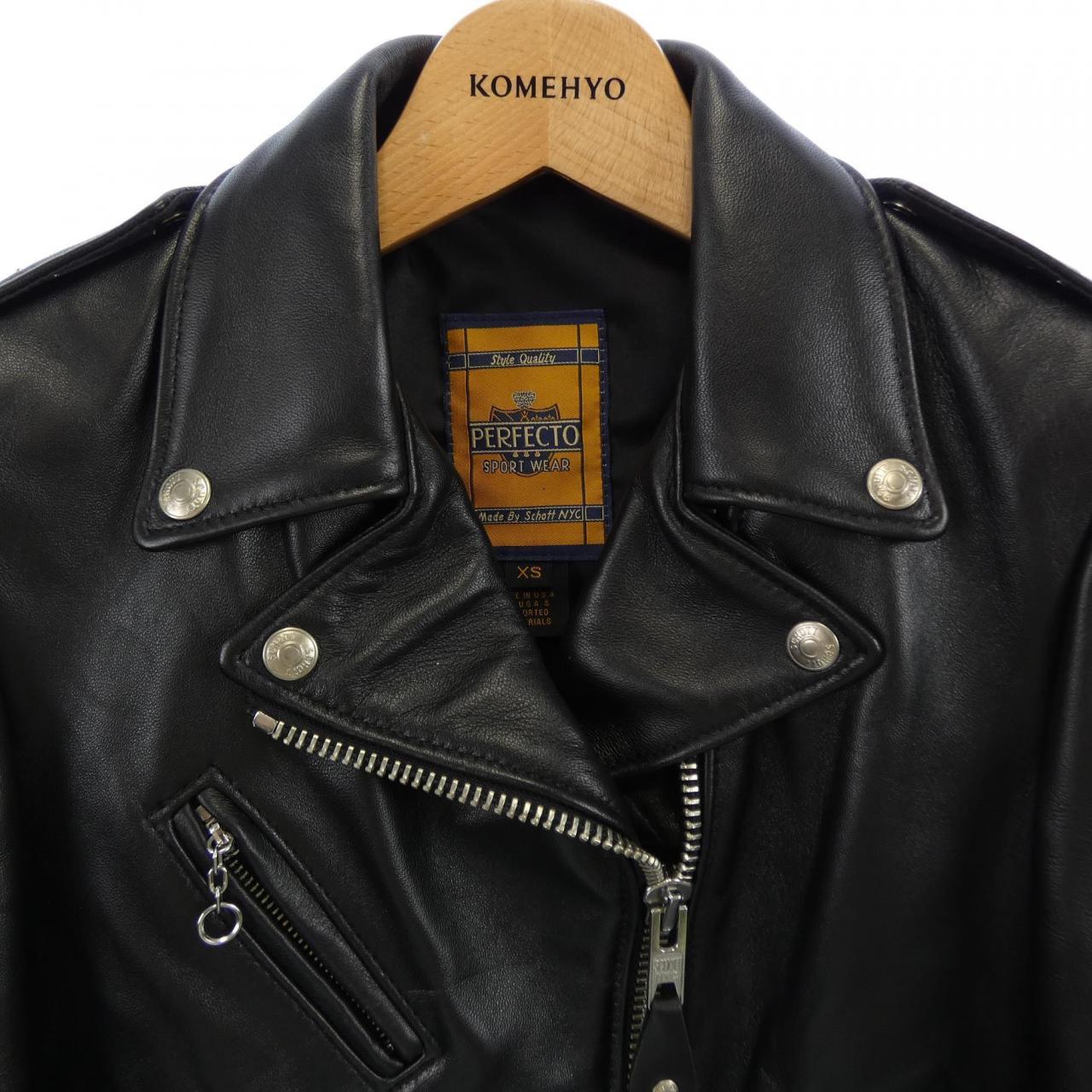 ショット SCHOTT レザーライダースジャケット
