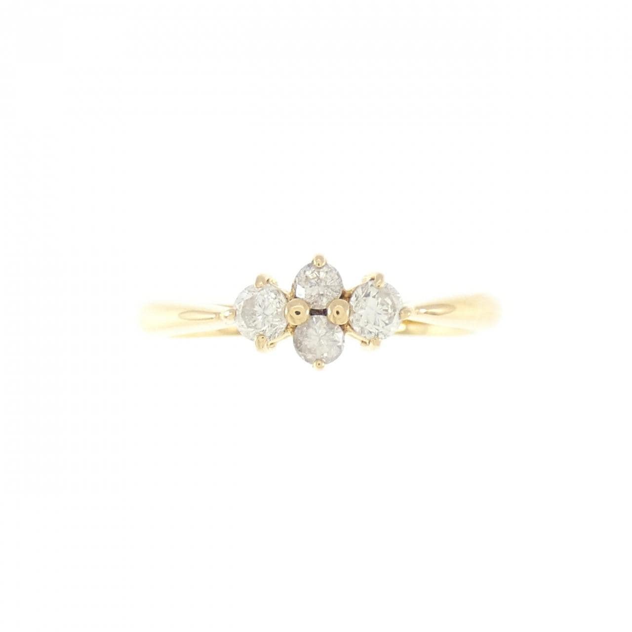 K18YG ダイヤモンド リング 0.33CT
