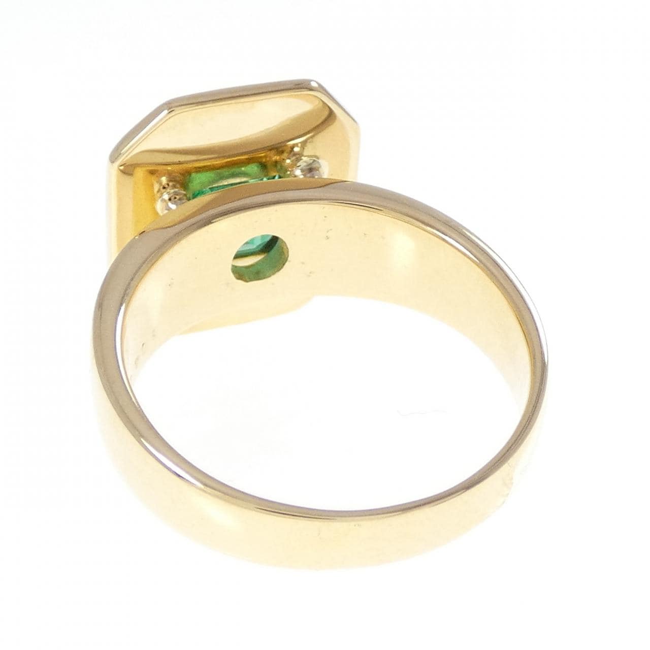K18YG エメラルド リング 1.04CT