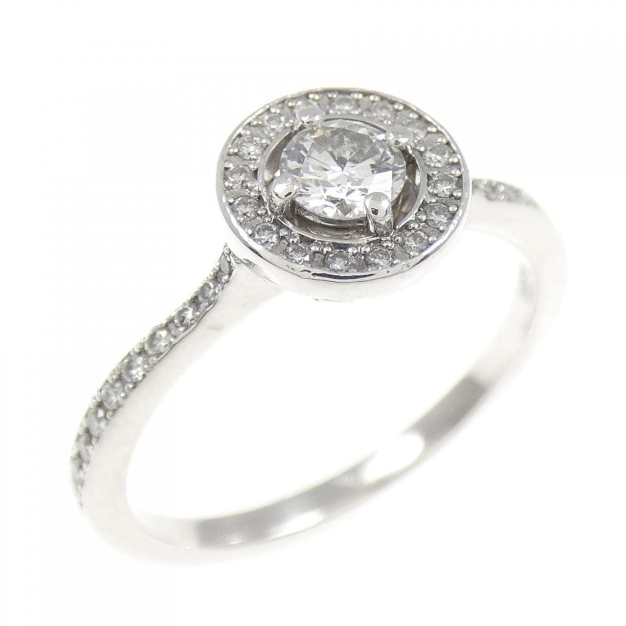 PT900 ダイヤモンド リング 0.18CT