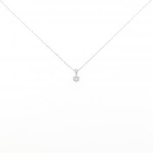 K10WG ダイヤモンド ネックレス 0.15CT