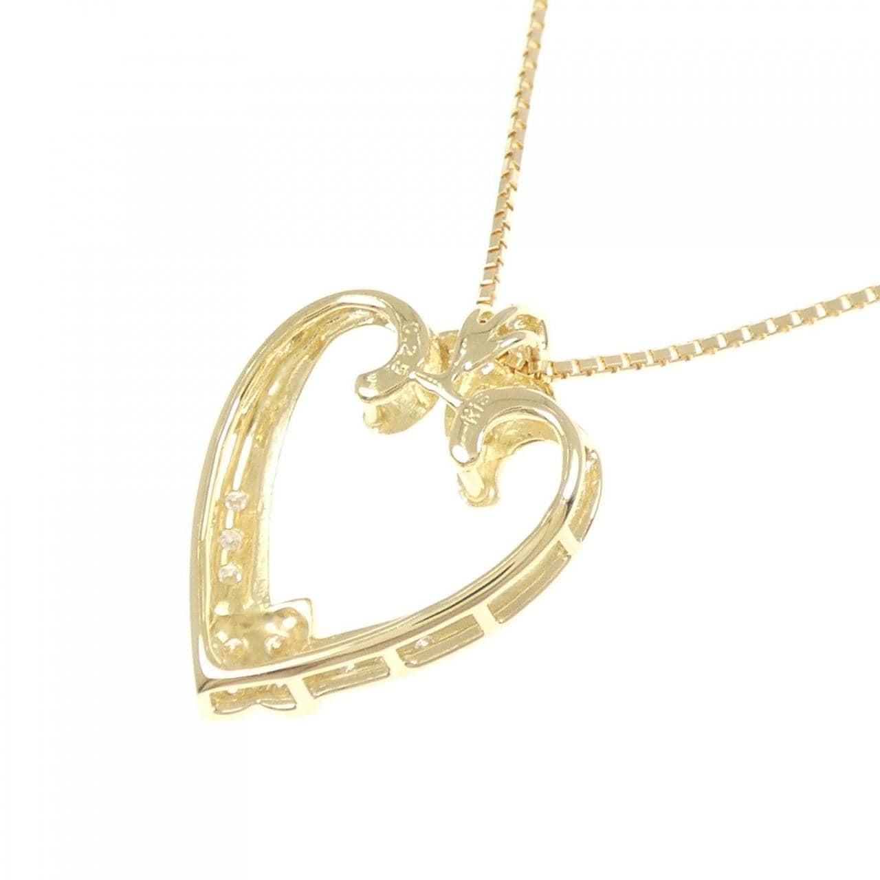 K18YG ダイヤモンド ネックレス 0.25CT