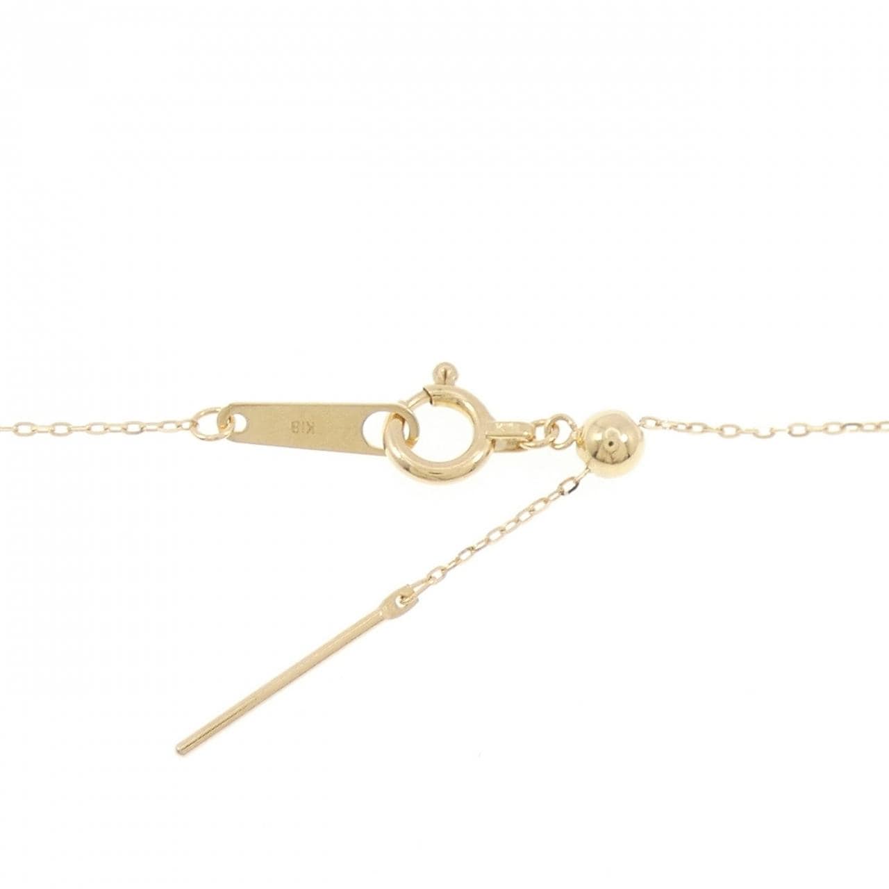 K18YG クロス ネックレス