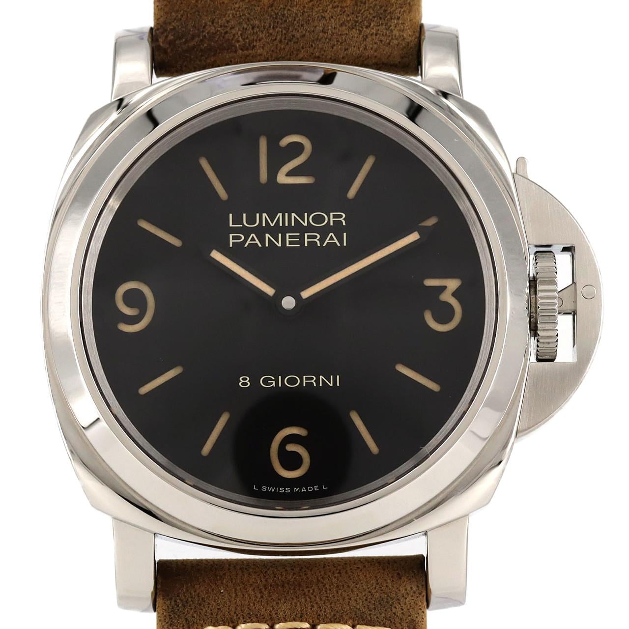 PANERAI Luminor Base 8DAYS Acciaio PAM00914 SS手动上弦