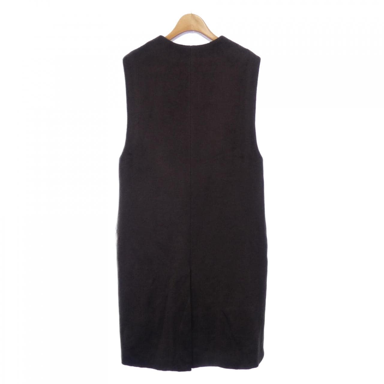 エルメス HERMES クルー ド セル トワルプリュム 3H0124DH ロングベスト