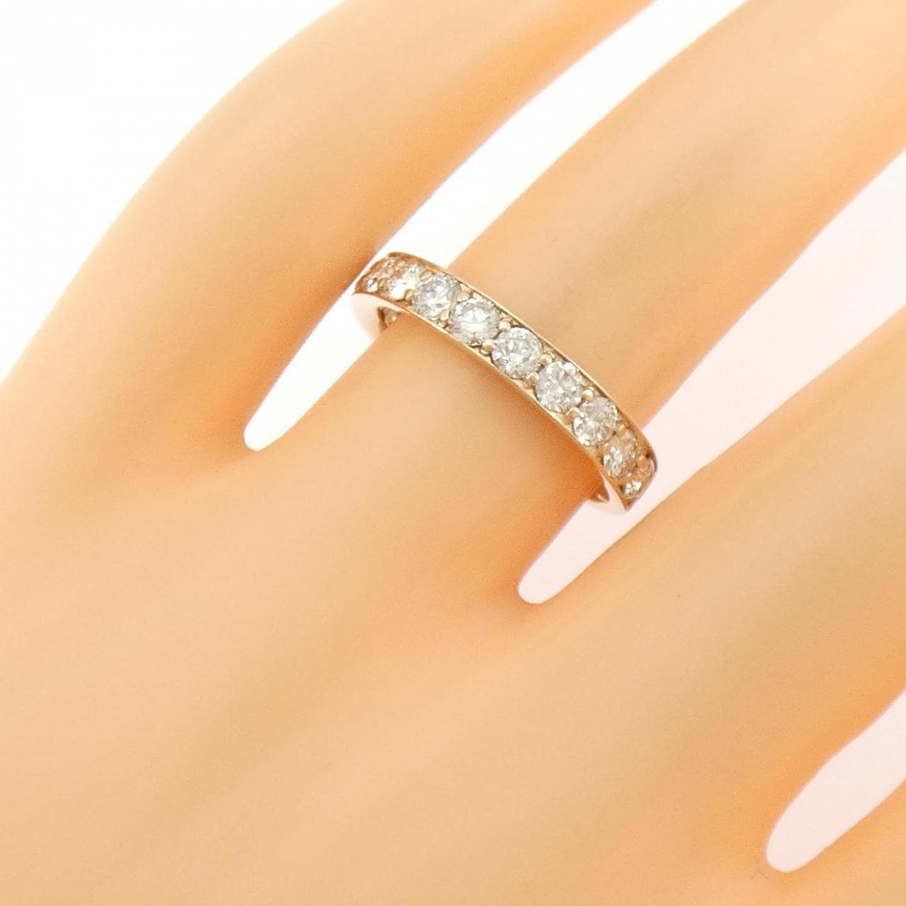 K18PG ダイヤモンド リング 1.00CT