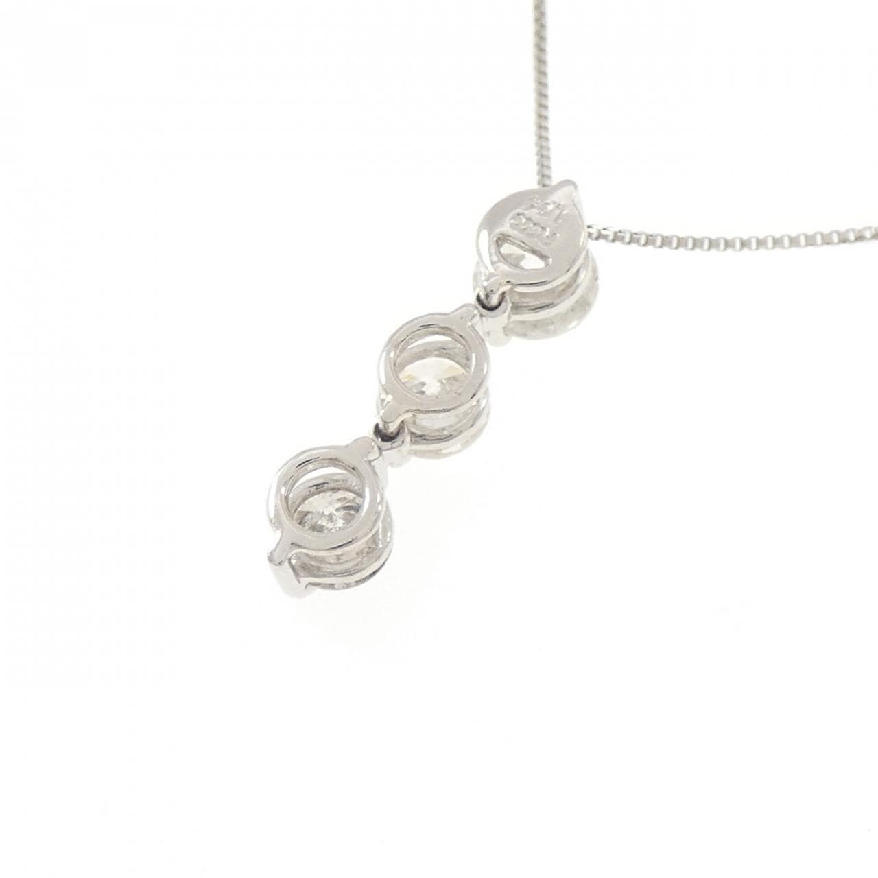 PT900/PT850 ダイヤモンド ネックレス 1.04CT
