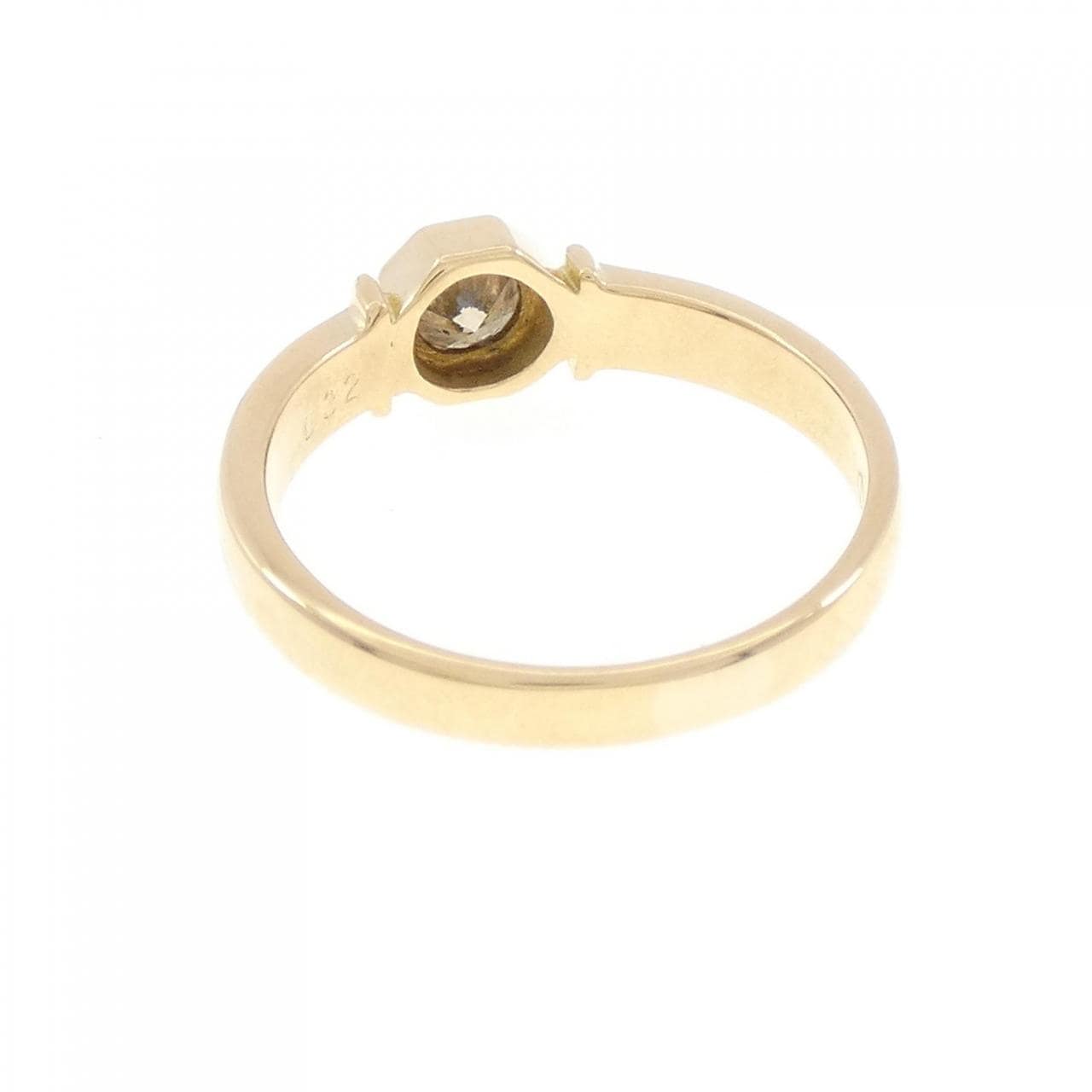K18YG ダイヤモンド リング 0.32CT