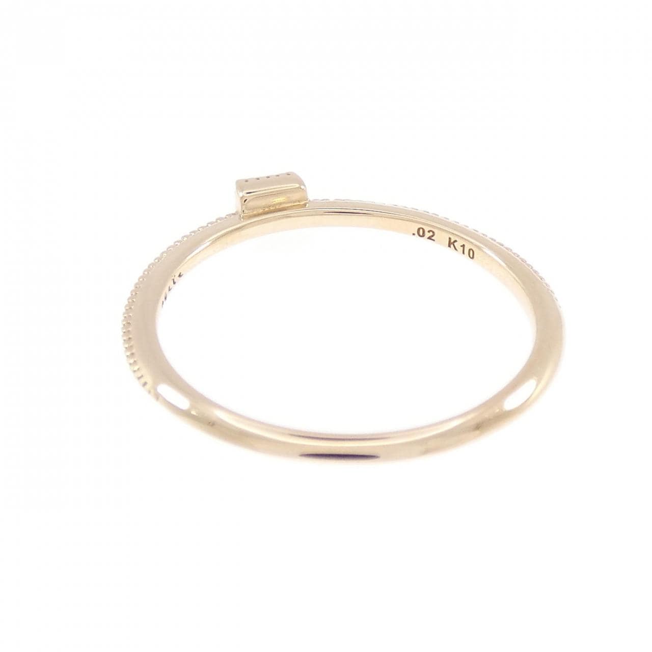 アガット ダイヤモンド リング 0.02CT