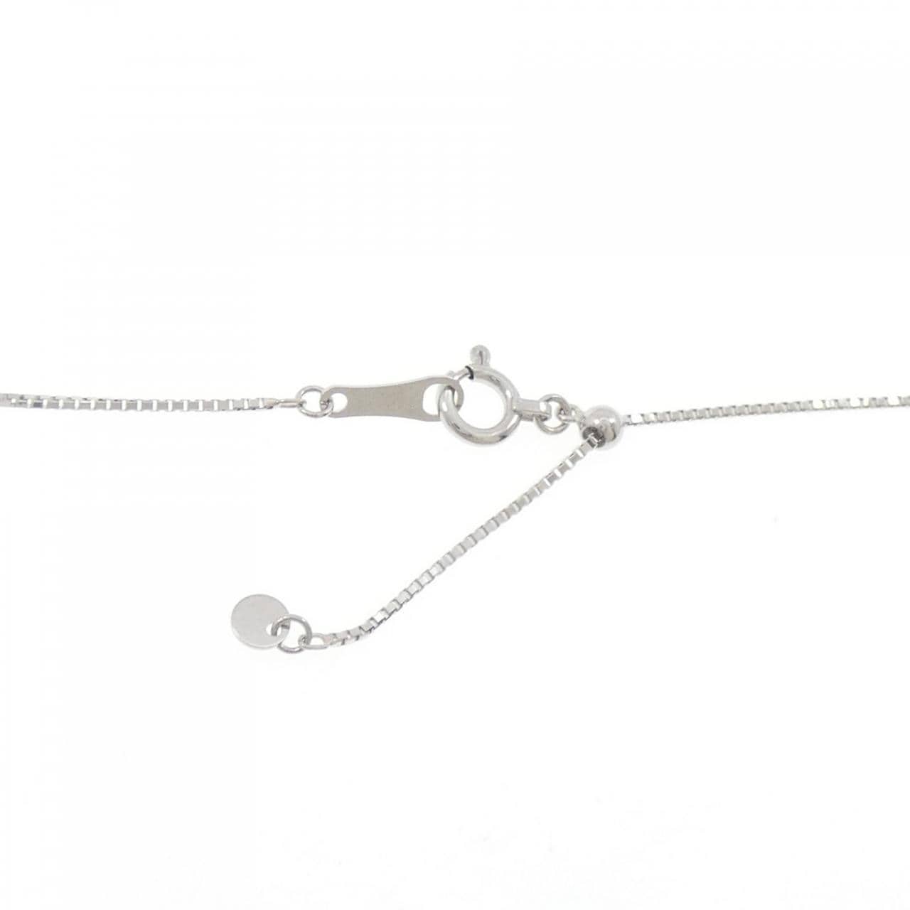 PT900/PT850 パパラチアサファイヤ ネックレス 1.032CT