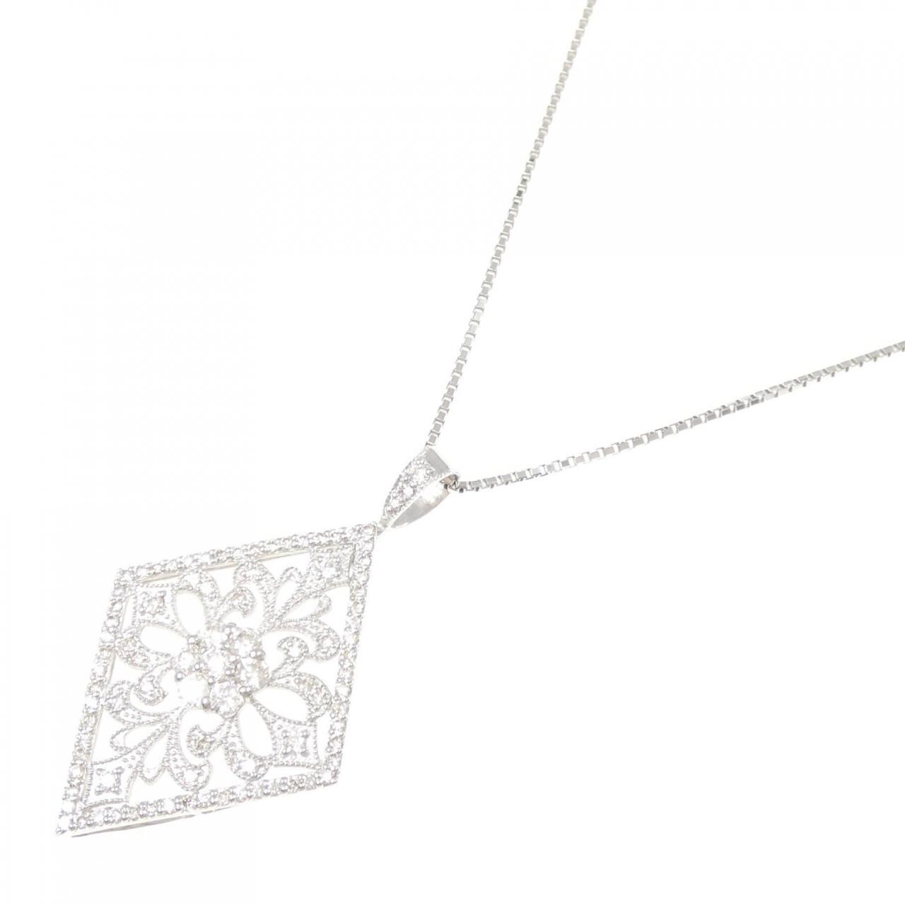 PT900/PT850 ダイヤモンド ネックレス 1.00CT